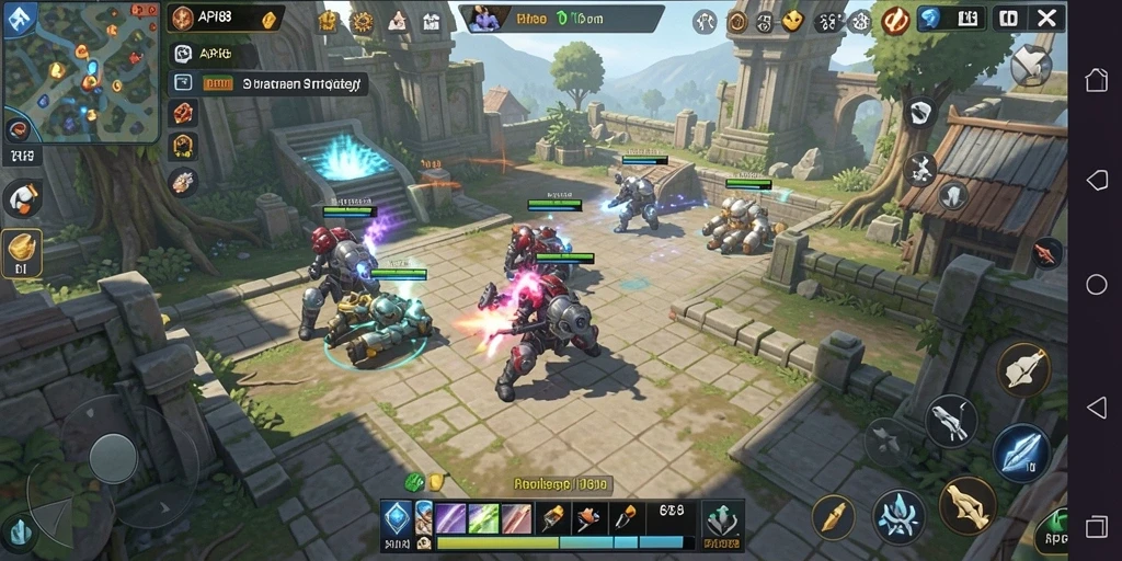 Tampilan antarmuka dan gameplay menarik dari API88.