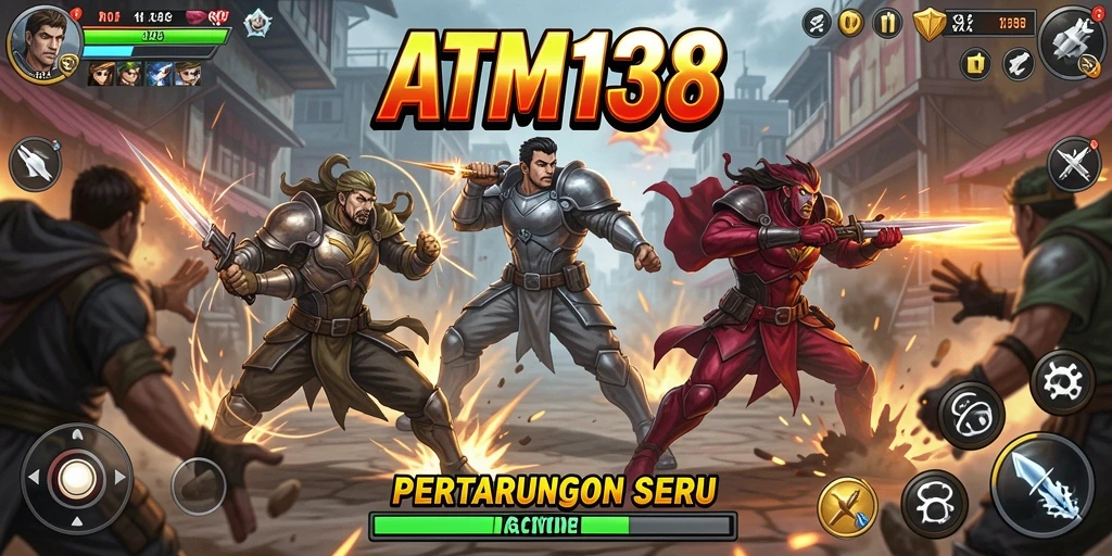 Gameplay Action yang mendebarkan dan penuh aksi di ATM138.