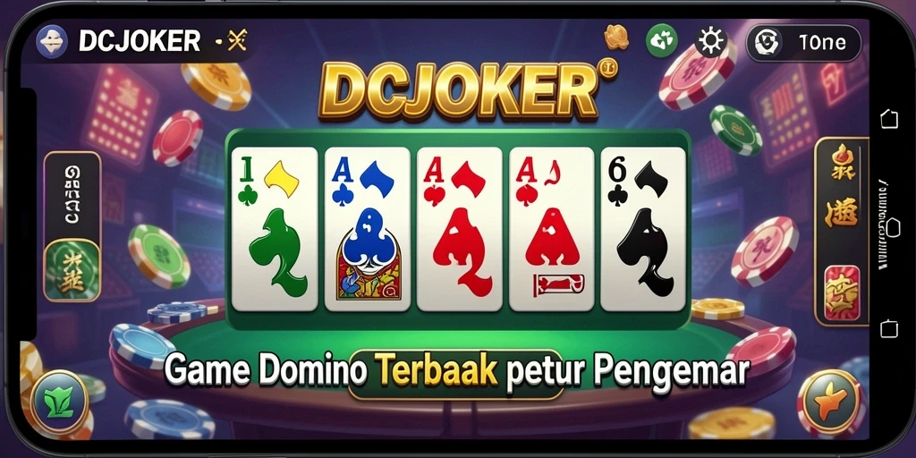 Tampilan gameplay seru dari IDCJOKER dengan berbagai mode Domino.