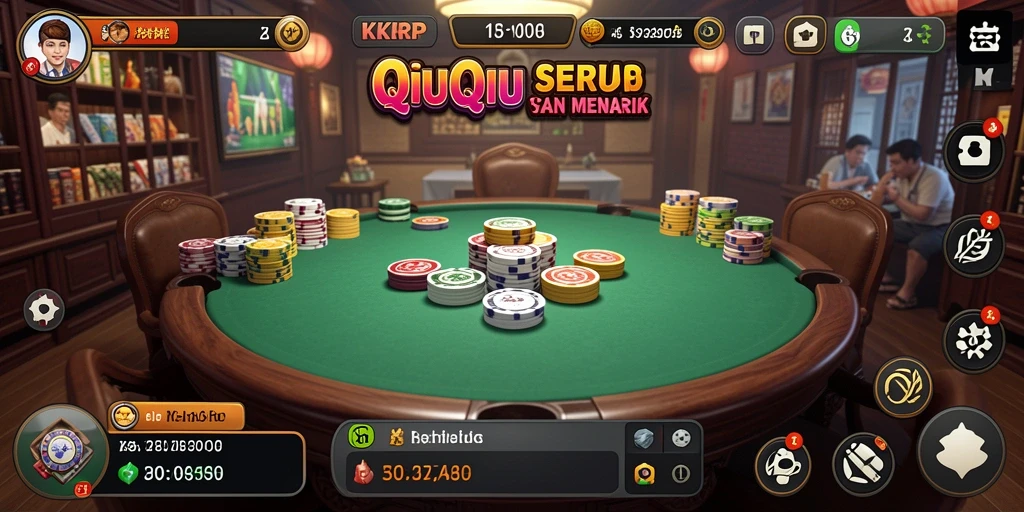 Tampilan gameplay menarik dari KKRP yang menunjukkan aksi QiuQiu yang seru.