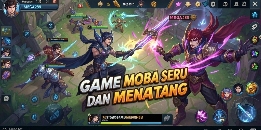 Screenshot gameplay <strong>MEGA288</strong> yang menunjukkan aksi pertarungan seru.