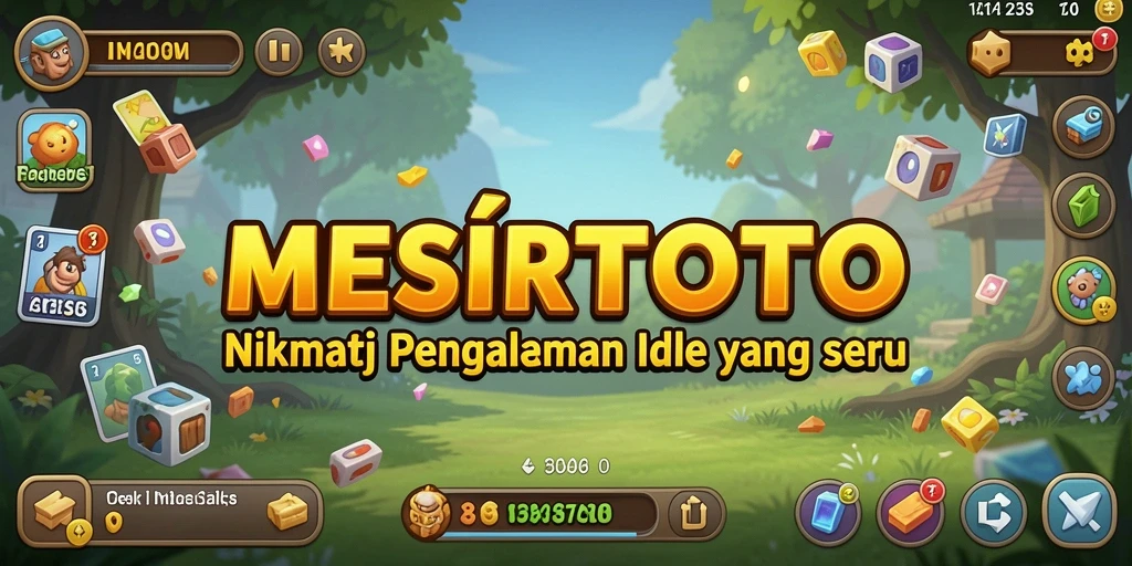 Gameplay MESIRTOTO menampilkan kemajuan yang santai dan menarik.