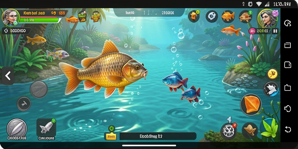 Screenshot ODDIGO menampilkan pengalaman memancing yang nyata.