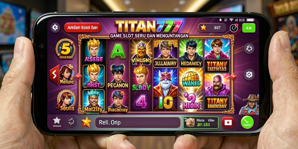 Tampilan menarik dari gameplay slot TITAN777 yang menghibur.