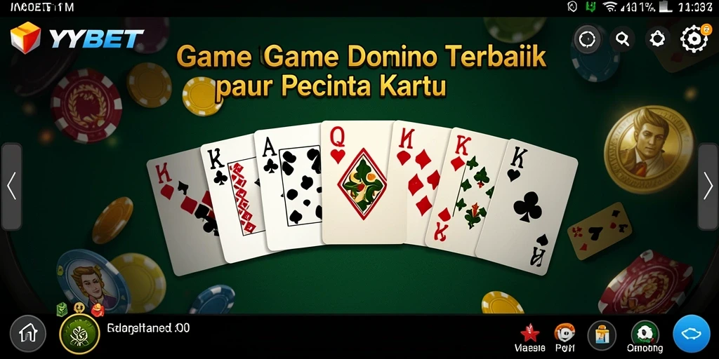 Tampilan menarik dari gameplay YYBET yang menunjukkan momen seru bermain Domino.