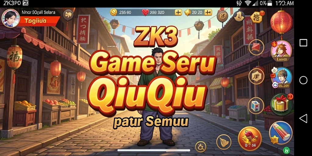 Gameplay seru QiuQiu di ZK3 yang penuh strategi.